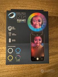 Anello luminoso e cornice digitale