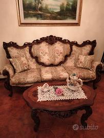 salotto stile barocco 