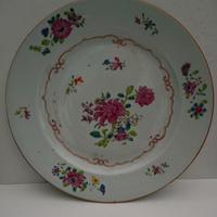 antico piatto dinastia Quianlong secolo XVIII 