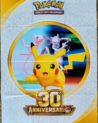 Poster trentesimo anniversario Pokémon