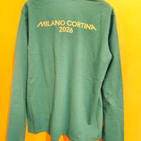 Maglietta a maniche lunghe azzurra Olimpiadi Milan