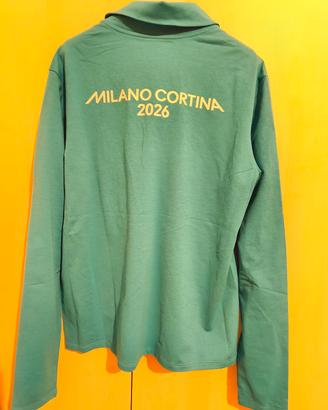 Maglietta a maniche lunghe azzurra Olimpiadi Milan