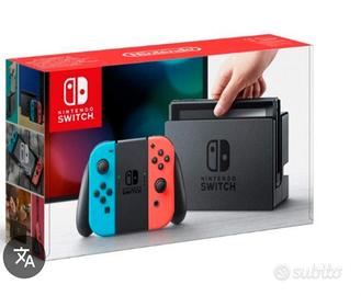 scatola Nintendo switch 