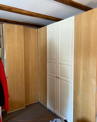 Armadio Guardaroba Angolare IKEA PAX – 3mt x 235H