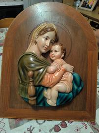 Quadro madonna della seggiola