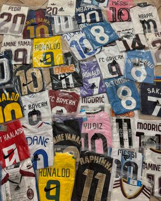 Maglie calcio Lamine Yamal, Haaland, Modric…