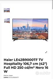 Telivisore Haier lcd 42 pollici