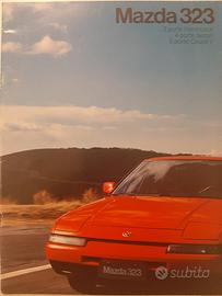 Depliant Catalogo Brochure Mazda 323