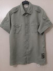 Camicia uomo "Oldstory" 100% puro lino, TG L