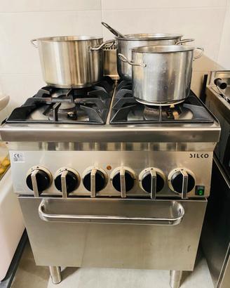 Cucina inox professionale
