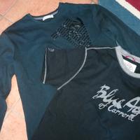 set tshirt uomo tg XXL Carrara e trussardi 