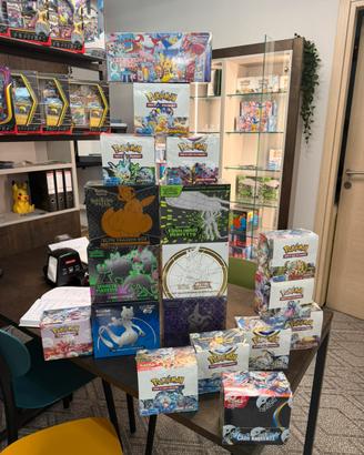 Box e etb pokemon ita eng sealed