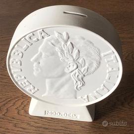 Salvadanaio in ceramica Vintage