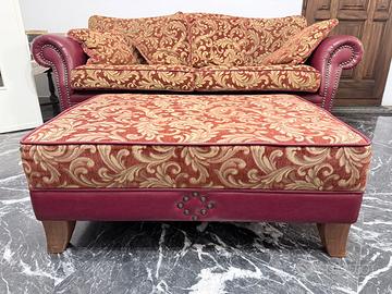 Divano e pouf Damascati