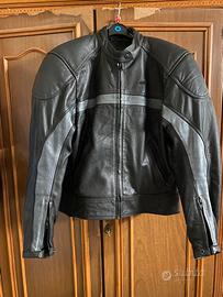 Giacca pelle moto donna 40