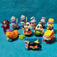 11 Personaggi KINDER e ELAH - Aqualand, Animaletti