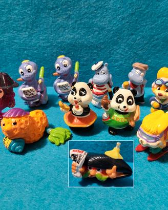 11 Personaggi KINDER e ELAH - Aqualand, Animaletti