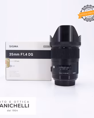 Sigma 35 F/1.4 DG HSM ART (Canon) Usato (G1012) 