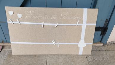 Portafoto in tessuto