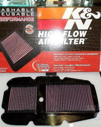 Filtro aria K&N honda transalp 650 2001 - 2007