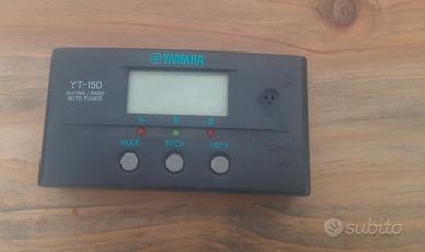 accordatore chitarra e basso