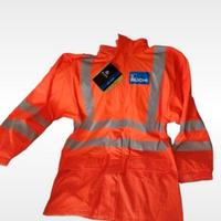 Giacca Elka impermeabile color arancione