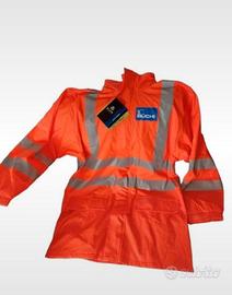 Giacca Elka impermeabile color arancione