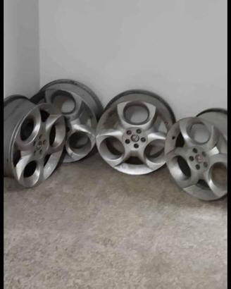Cerchi tristar 17 Alfa Fiat Lancia 5x98