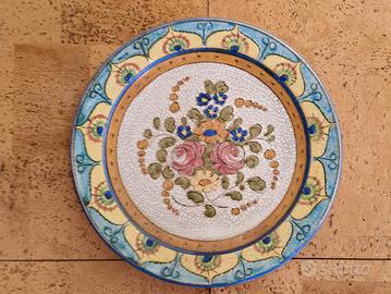 Piatti da appendere in ceramica crackle’