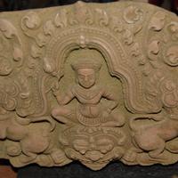 Sculture in pietra Indiane Buddha, Ganesh 