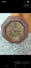 orologio ottagonale da parete vintage