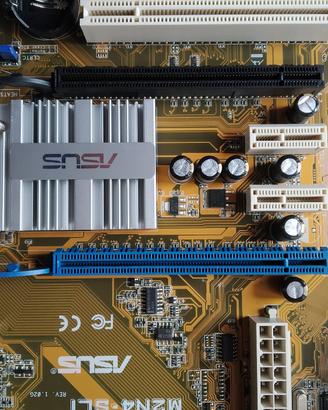 Scheda madre socket am2 asus m2n4-sli + lamiera
