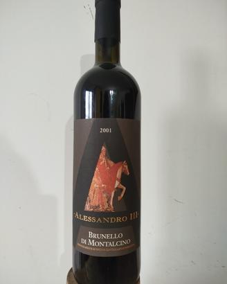 Brunello di Montalcino DOCG 2001 Alessandro III 