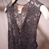 Abito da sera lungo tutto in pizzo kenzo vintage