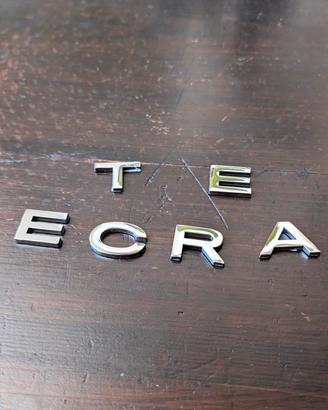 Lettere Adesive Metallo 