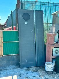 Portone in Alluminio doppia anta