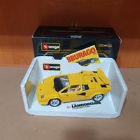 lamborghini Countach Bburago scala da 1/18