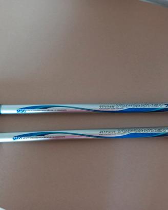 2 Canne da pesca  DAIWA  TOPCASTER  7100