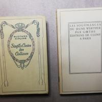 RUDYYARD e GOETHE autori di  2 libri RARI