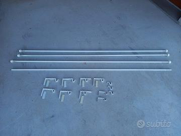 Bastoni per tende bianchi