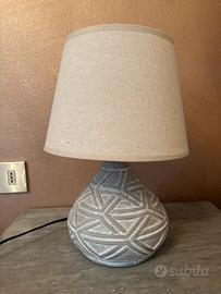 Abat jour da comodino lampada