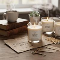 candele artigianali 100% cera di soia