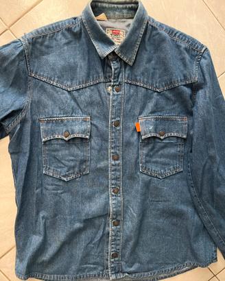 Camicia o gilet jeans Levi's vintage