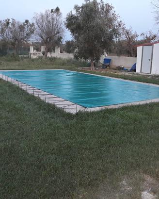 Telo in Pvc per copertura piscina