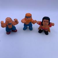 3 figures gadget erestling soma vintage 1986