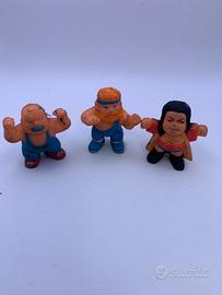 3 figures gadget erestling soma vintage 1986