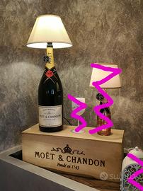 Lampada champagne Moet & Chandon 6 litri + cassa
