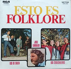 LP Esto es Folklore – RCA Victor – Compilation