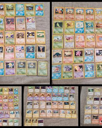 lotto Carte Pokémon Vintage old, Charizard ecc