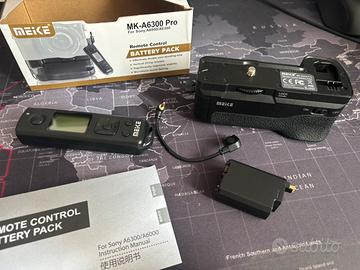 grip/battery pack/controllo remoto sony A6000